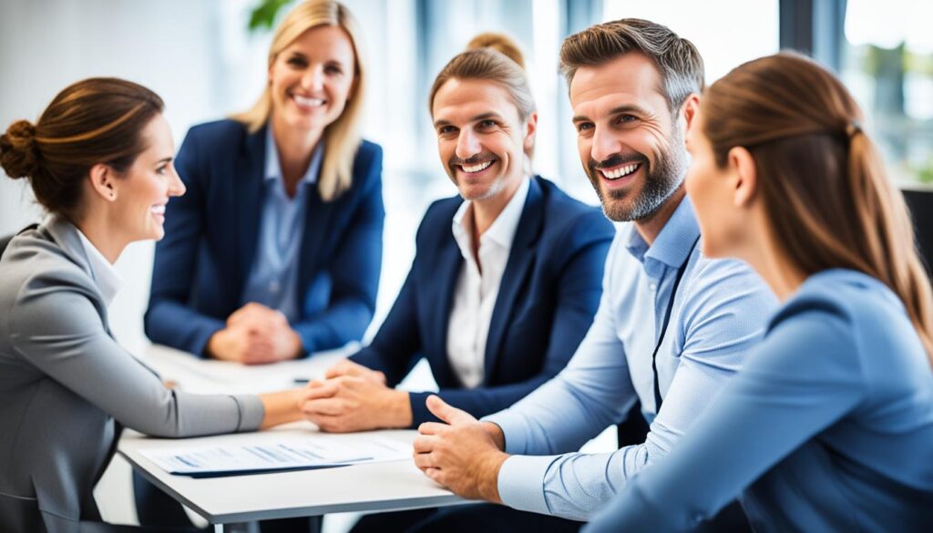 liderança no ambiente de trabalho